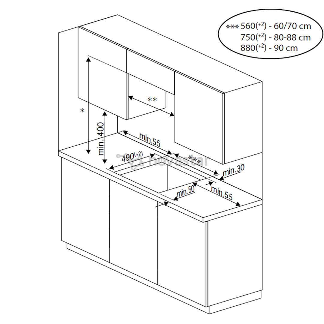 Beko IndyFlex, plotis 60 cm, tamsiai pilka - Įmontuojama indukcinė kaitlentė
