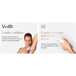 Braun Silk-expert Pro 5, white/golden - IPL Hair removal