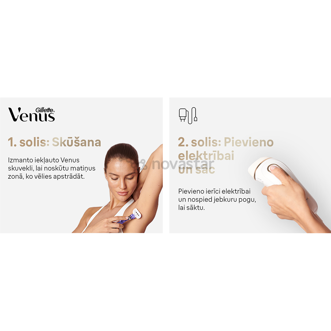 Braun Silk-expert Pro 5, white/golden - IPL Hair removal