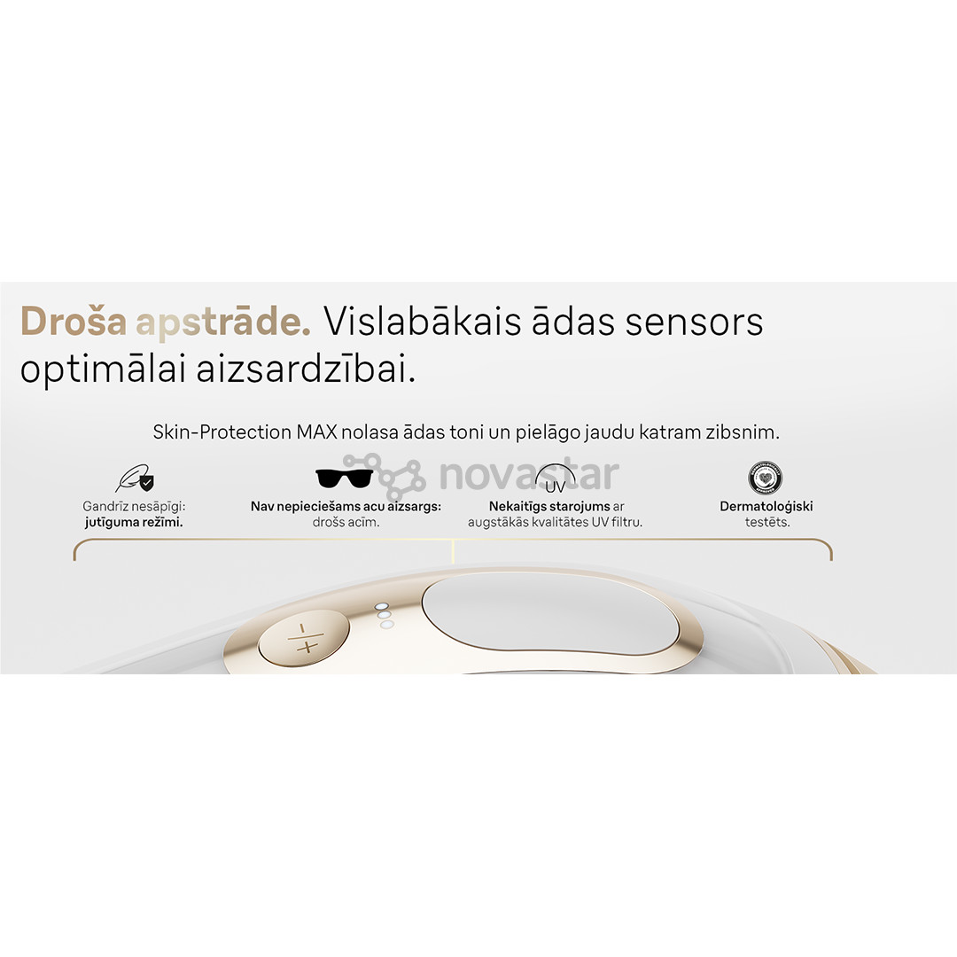 Braun Silk-expert Pro 5, белый/золотистый - Фотоэпилятор IPL