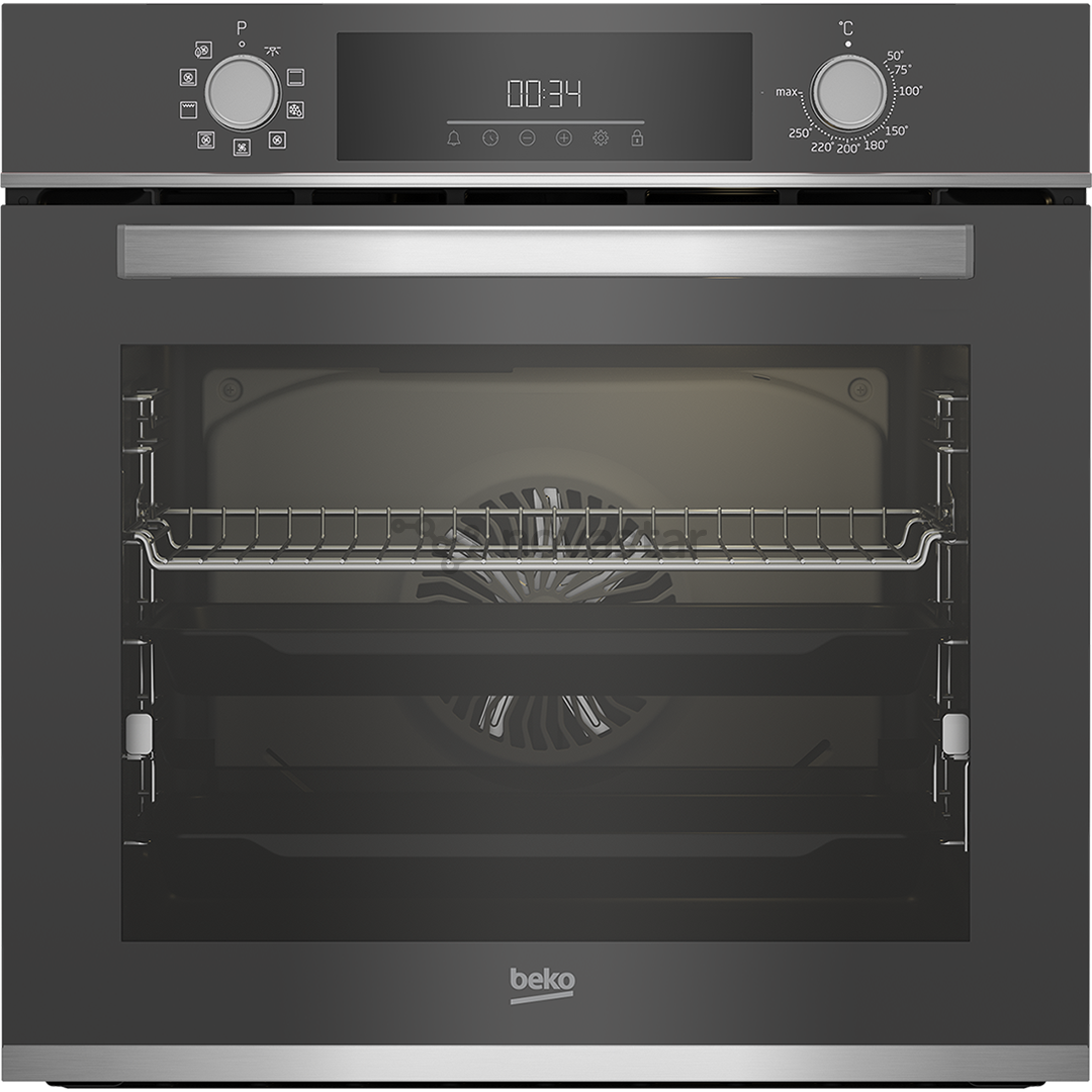 Beko, 72 L, catalytic cleaning, dark grey - Built-in oven