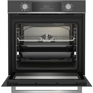 Beko, 72 л, каталитическая очистка, темно-серый - Интегрируемый духовой шкаф