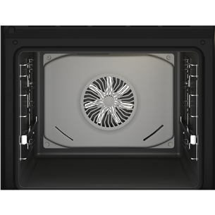 Beko, 72 L, catalytic cleaning, dark grey - Built-in oven