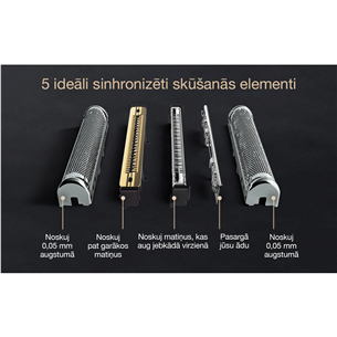 Braun Series 9 Pro+ Wet & Dry, станция 6 в 1 SmartCare и зарядный футляр PowerCase, серебристый - Бритва