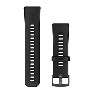 Garmin Quick Release Bands, 24 mm, silicone, black - Watch band 010-13907-00