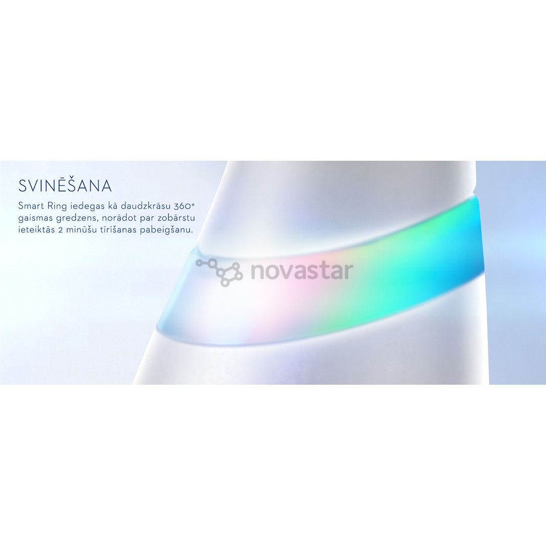 Braun Oral-B iO5, baltas - Elektrinis dantų šepetėlis