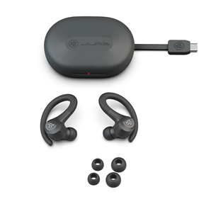 JLAB Go Air Sport, black - True-wireless earbuds
