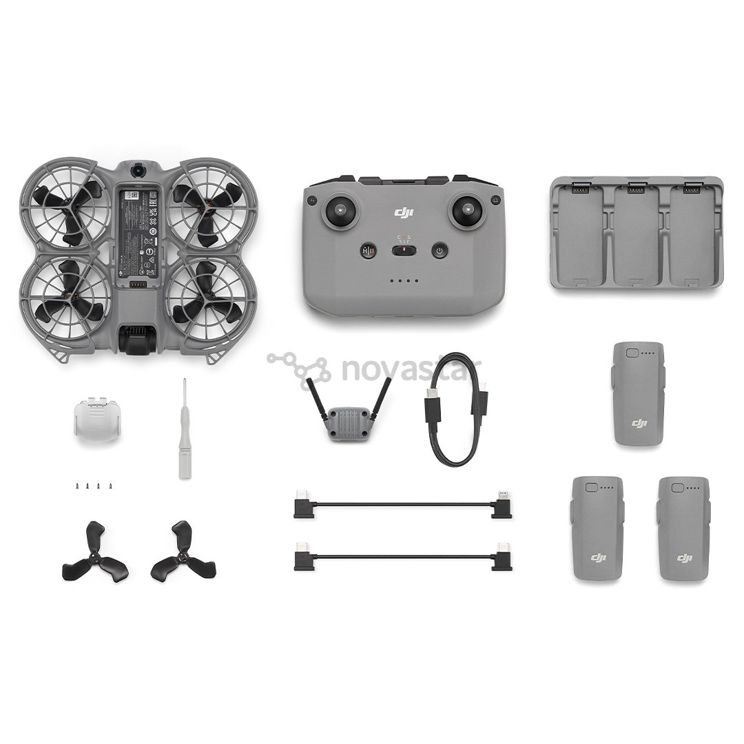 DJI Neo 2 Fly More Combo, RC-N3, серый - Дрон