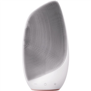 Geske Sonic Thermo Facial Brush | 6 in 1, white/pink - Facial skincare device