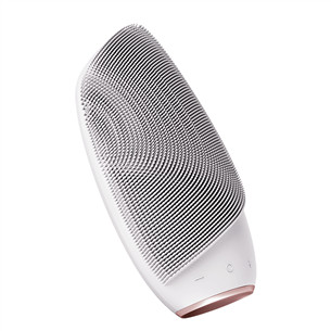 Geske Sonic Thermo Facial Brush | 6 in 1, white/pink - Facial skincare device
