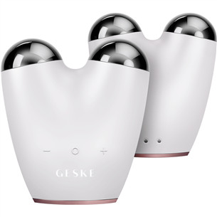 Geske SmartAppGuided, 6-in-1, white/pink - Microcurrent face lifter MICROCURENT.PINK