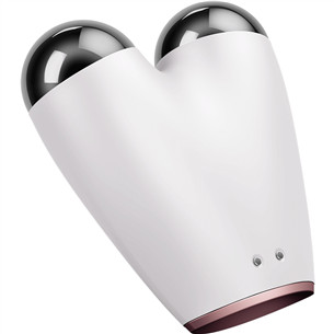 Geske SmartAppGuided, 6-in-1, white/pink - Microcurrent face lifter