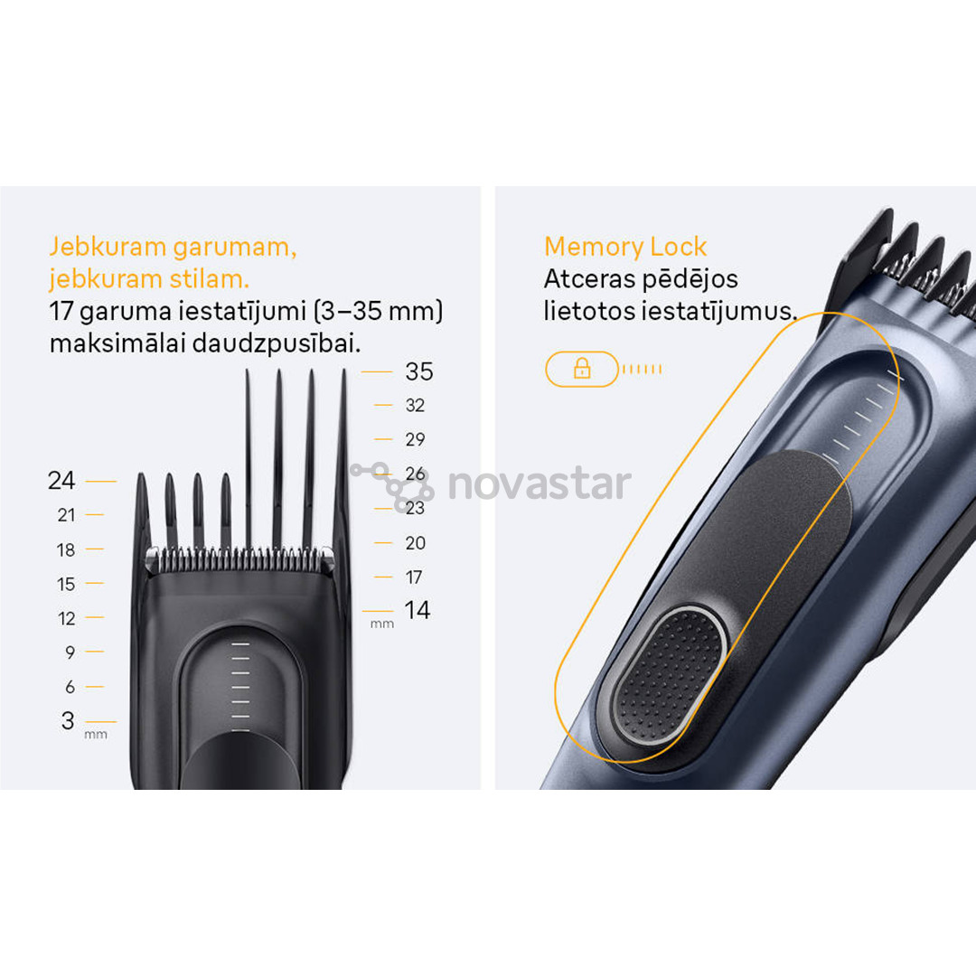 Braun Hair Clipper Series 5, black - Hair clipper