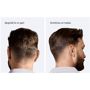 Plaukų kirpimo mašinėlė Braun Hair Clipper Series 5, juoda