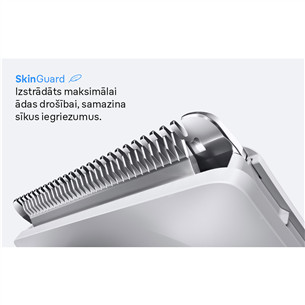 Kūno skustuvas Braun Series 3, baltas