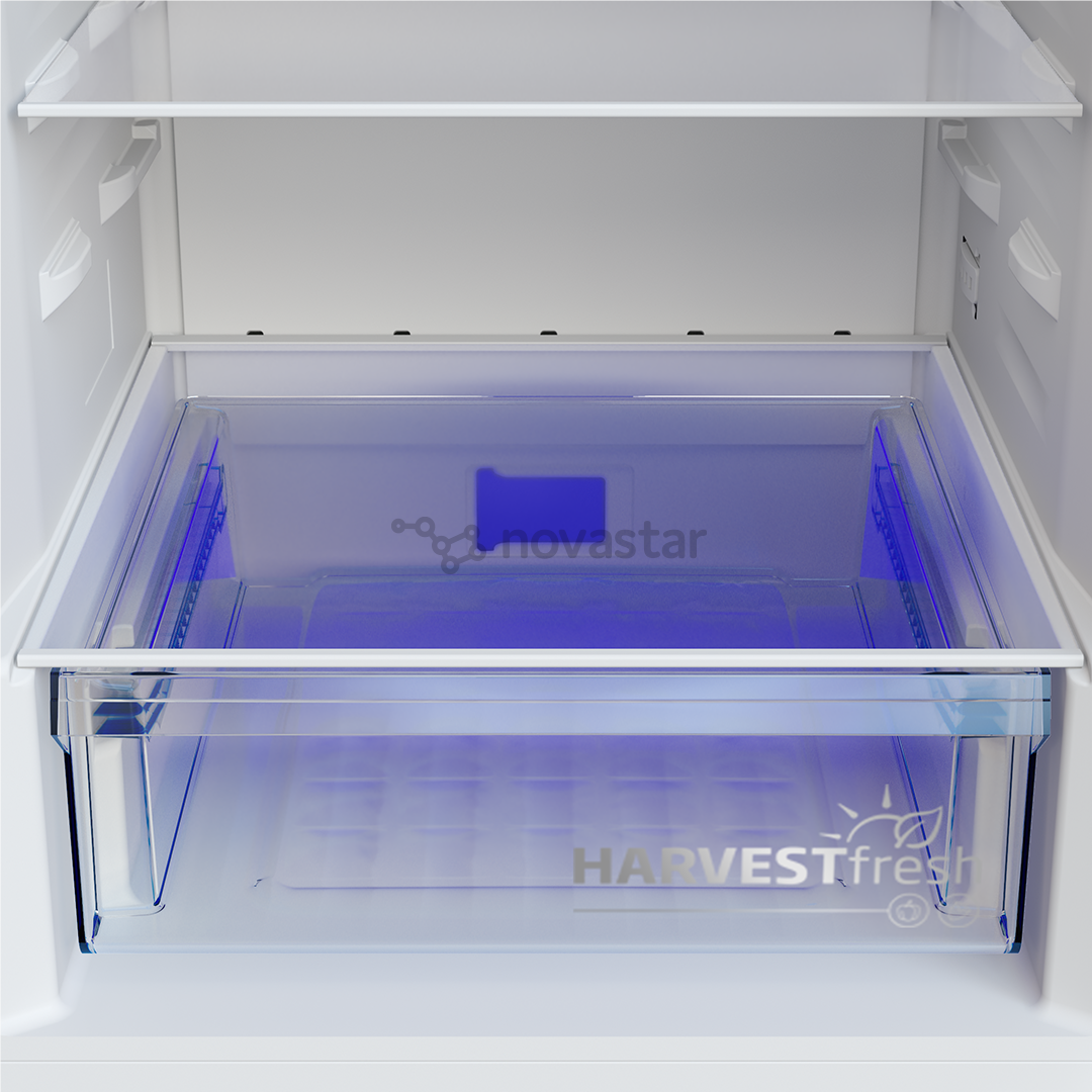 Beko, NoFrost, 301 L, aukštis 180 cm, pilkas - Šaldytuvas