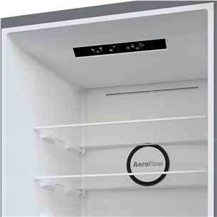 Beko, NoFrost, 301 L, aukštis 180 cm, pilkas - Šaldytuvas