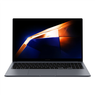 Samsung Galaxy Book 4, 15,6'', i5, 16 GB, 256 GB, W11P, ENG, pilkas - Nešiojamasis kompiuteris 8806097491538