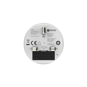 Skross Europe to UK, baltas - Adapteris