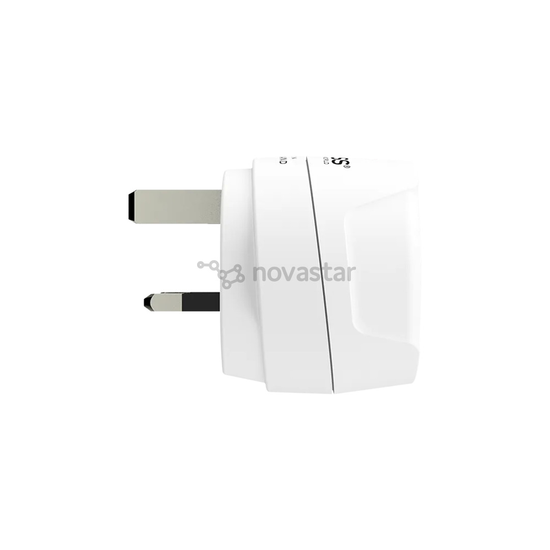 Skross Europe to UK, белый - Дорожный адаптер