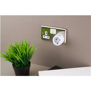 Skross Europe to UK, baltas - Adapteris