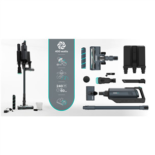 Thomas BX7, mėlynas - Belaidis dulkių siurblys