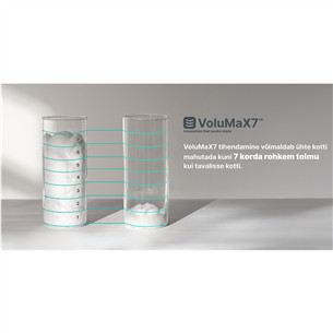 Thomas BX7, mėlynas - Belaidis dulkių siurblys