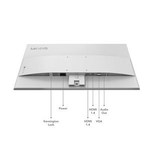 Lenovo L27-4c, 27'', FHD, LED IPS, 144 Hz, cloud grey - Monitor