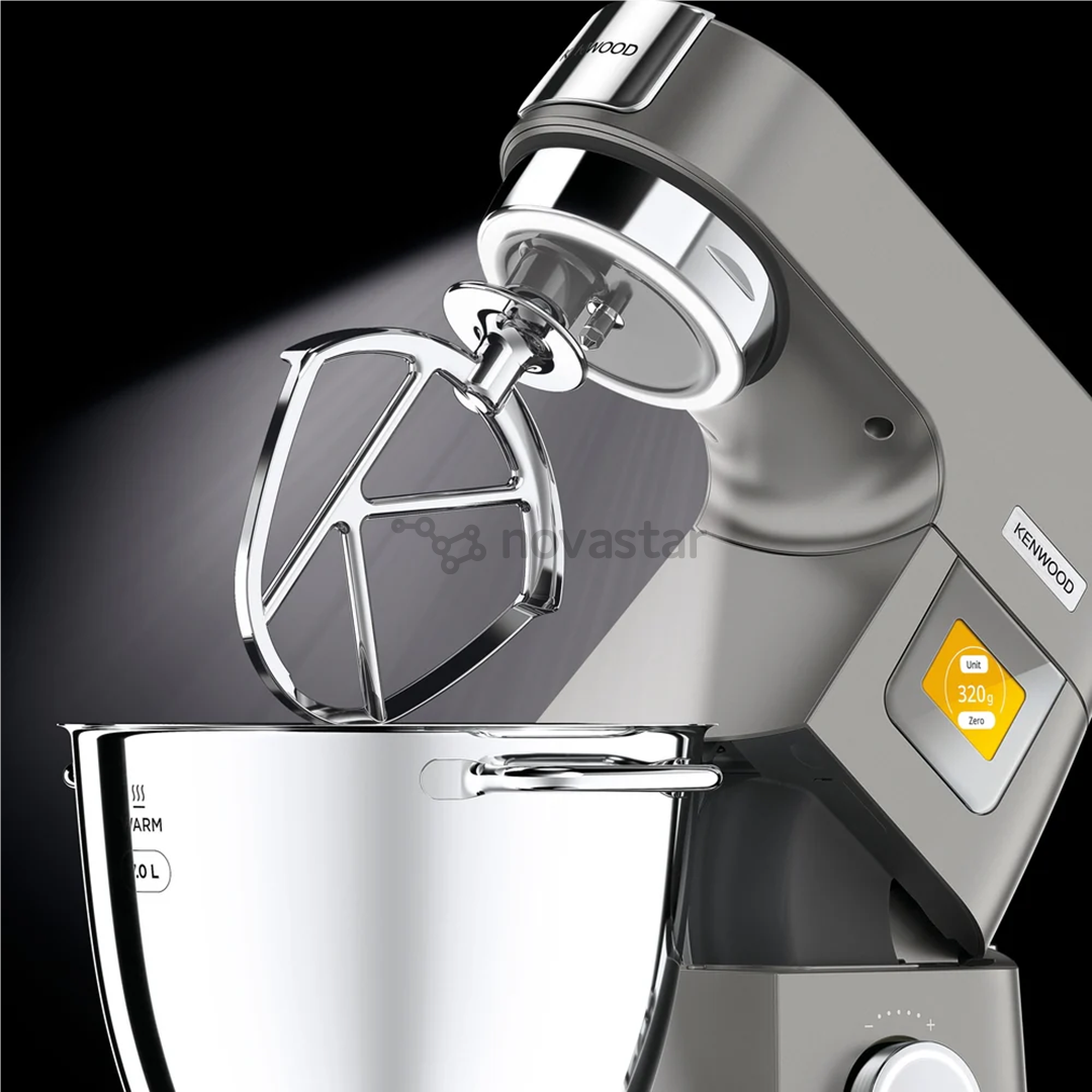 Kenwood Titanium Chef Patissier XL, 7 L / 5 L, 1400 W, grey - Food processor