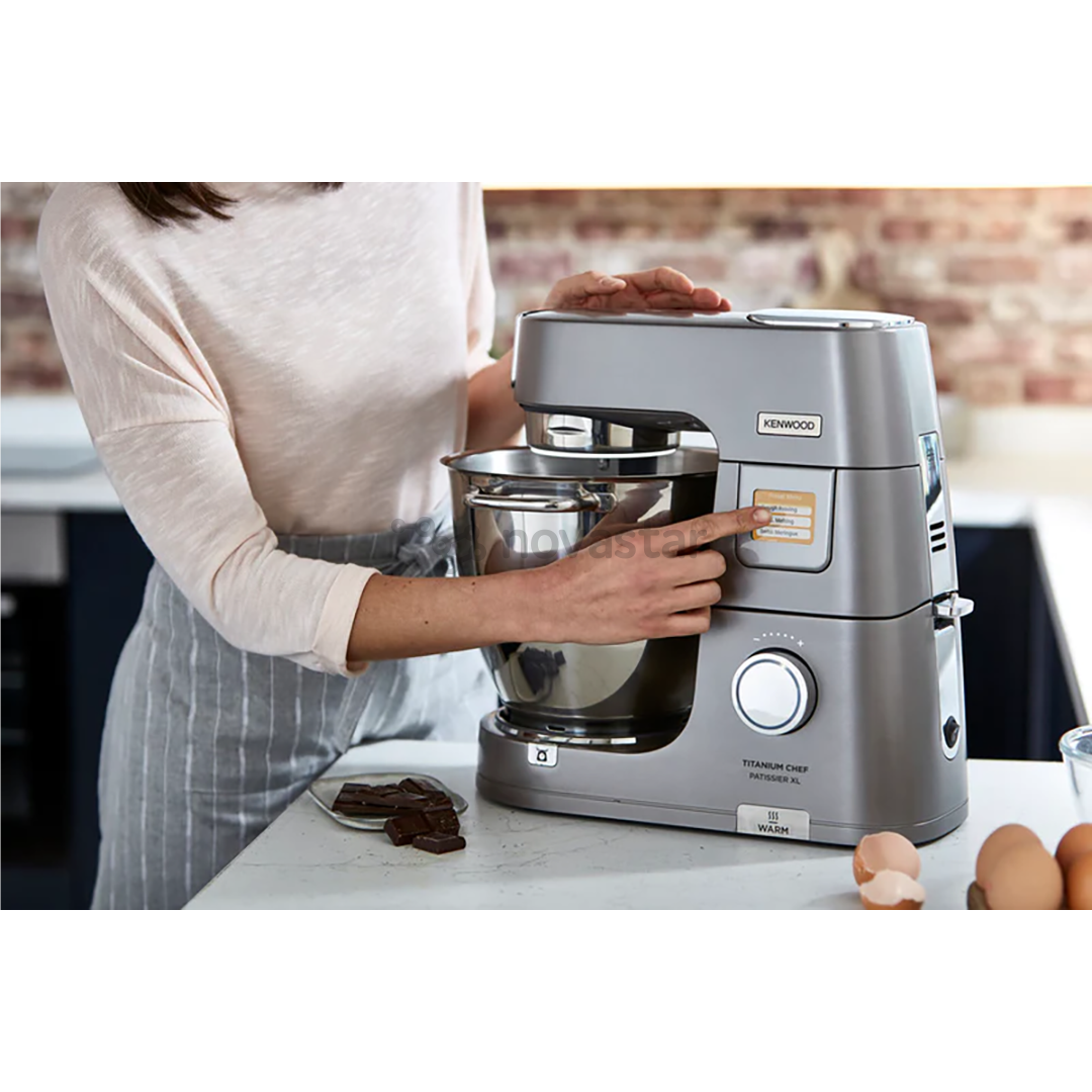 Kenwood Titanium Chef Patissier XL, 7 L / 5 L, 1400 W, grey - Food processor