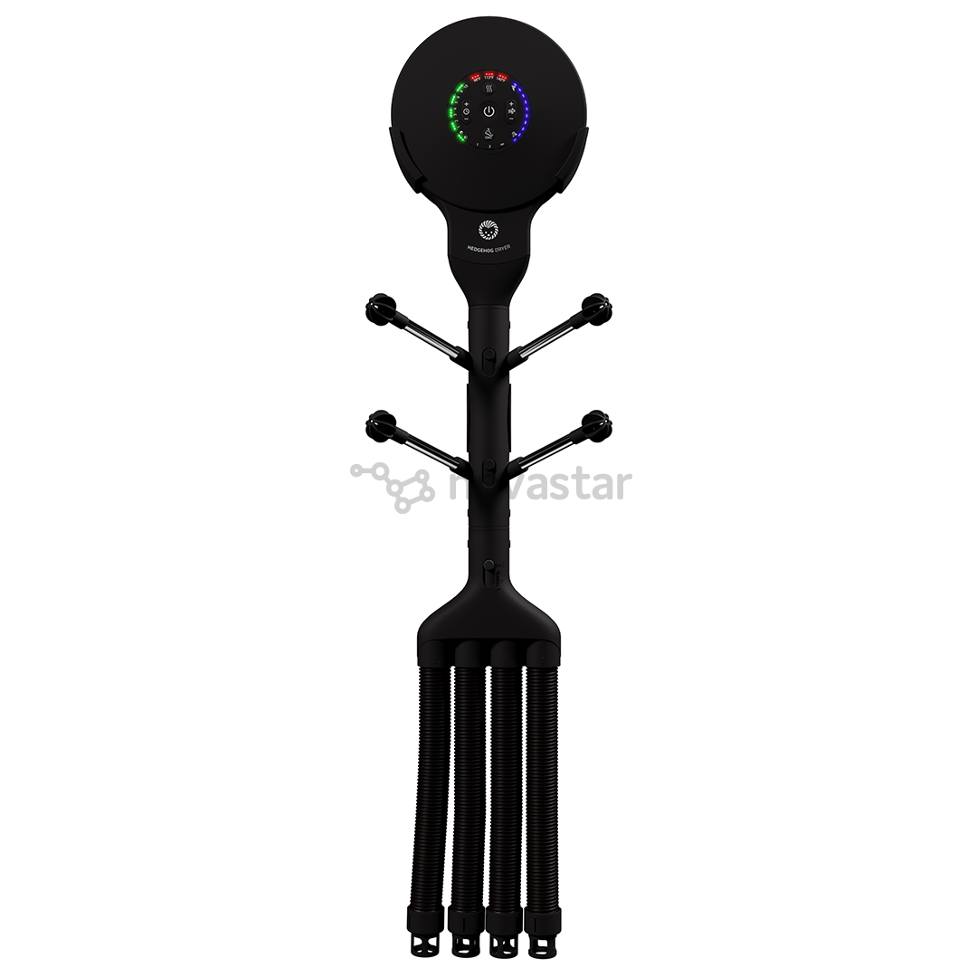 Hedgehog Buddy, 4x4, black - Shoe dryer