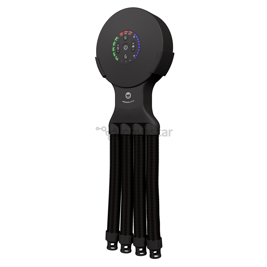 Hedgehog Octopus Ionic, black - Shoe dryer