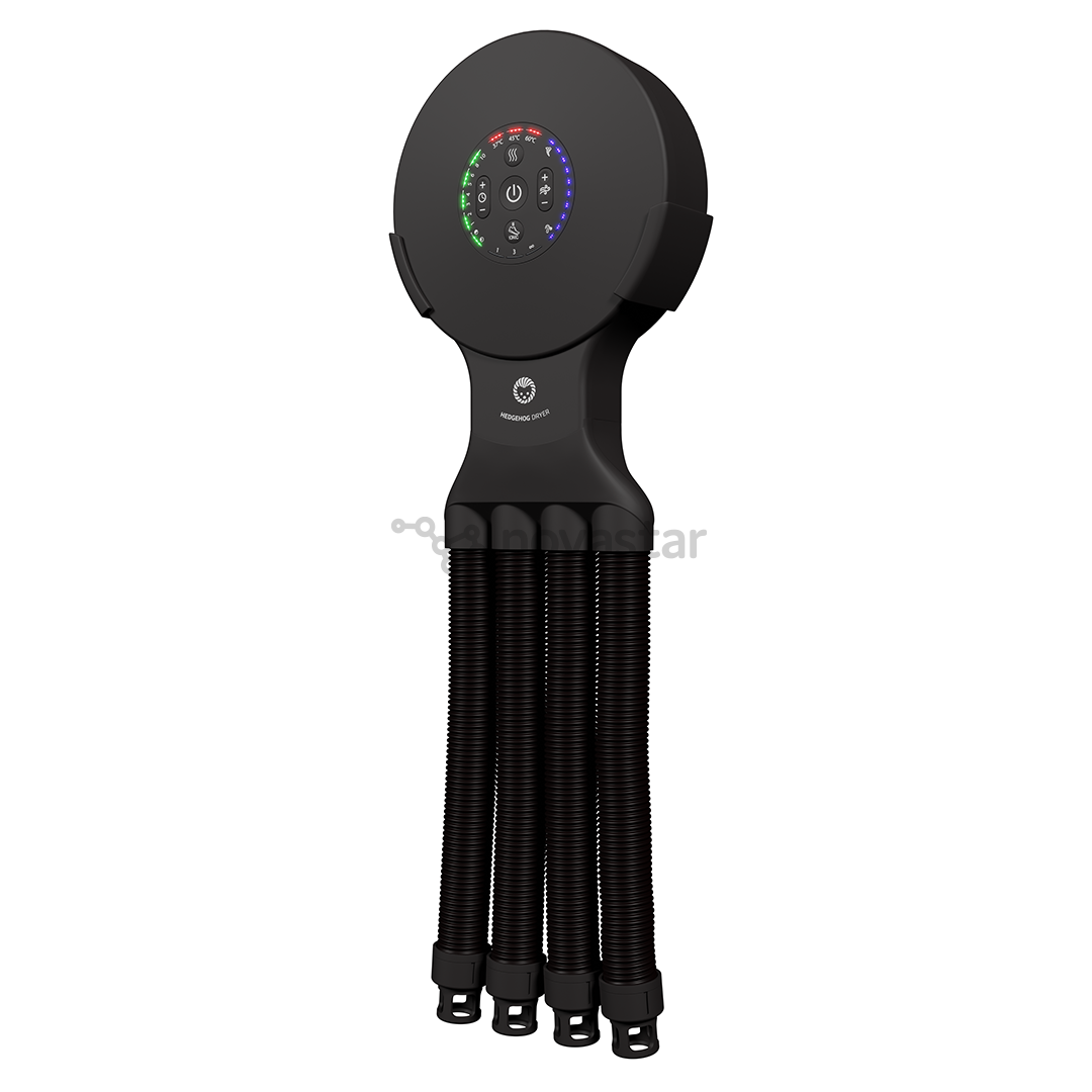 Hedgehog Octopus Ionic, black - Shoe dryer