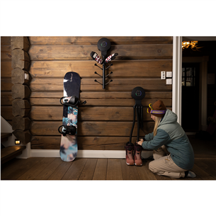 Hedgehog Octopus Ionic, black - Shoe dryer