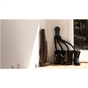 Hedgehog Octopus Ionic, black - Shoe dryer