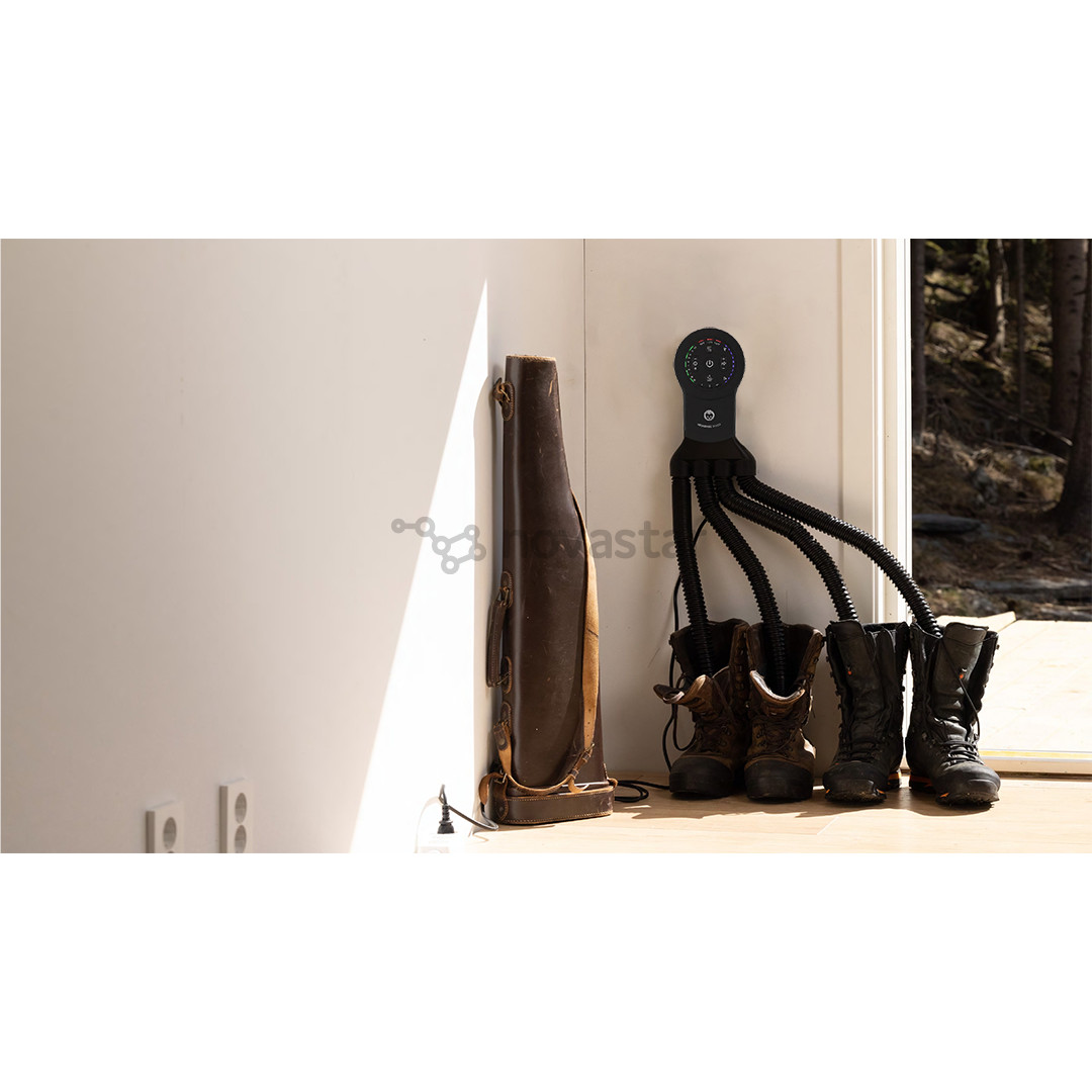 Hedgehog Octopus Ionic, black - Shoe dryer