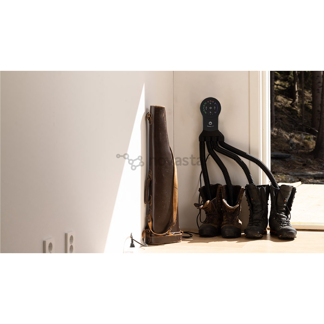 Hedgehog Octopus Ionic, black - Shoe dryer