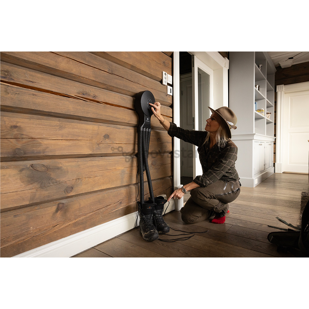 Hedgehog Octopus Ionic, black - Shoe dryer