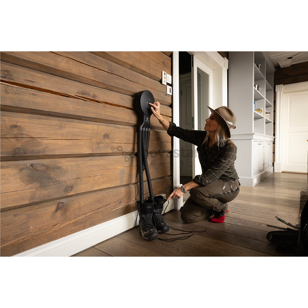 Hedgehog Octopus Ionic, black - Shoe dryer