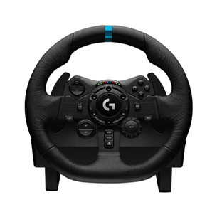 Logitech G923 + Driving Force Shifter, PC, PlayStation, juodas - Žaidimų vairas