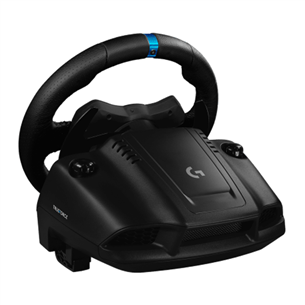 Logitech G923 + Driving Force Shifter, PC, PlayStation, juodas - Žaidimų vairas