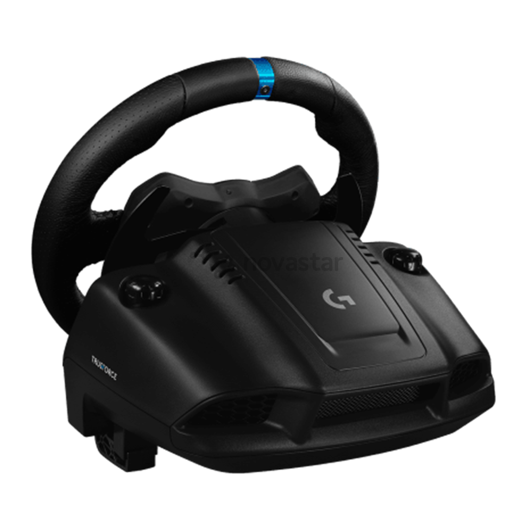 Logitech G923 + Driving Force Shifter, PC, PlayStation, juodas - Žaidimų vairas