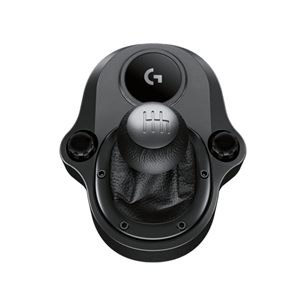 Logitech G923 + Driving Force Shifter, PC, PlayStation, juodas - Žaidimų vairas