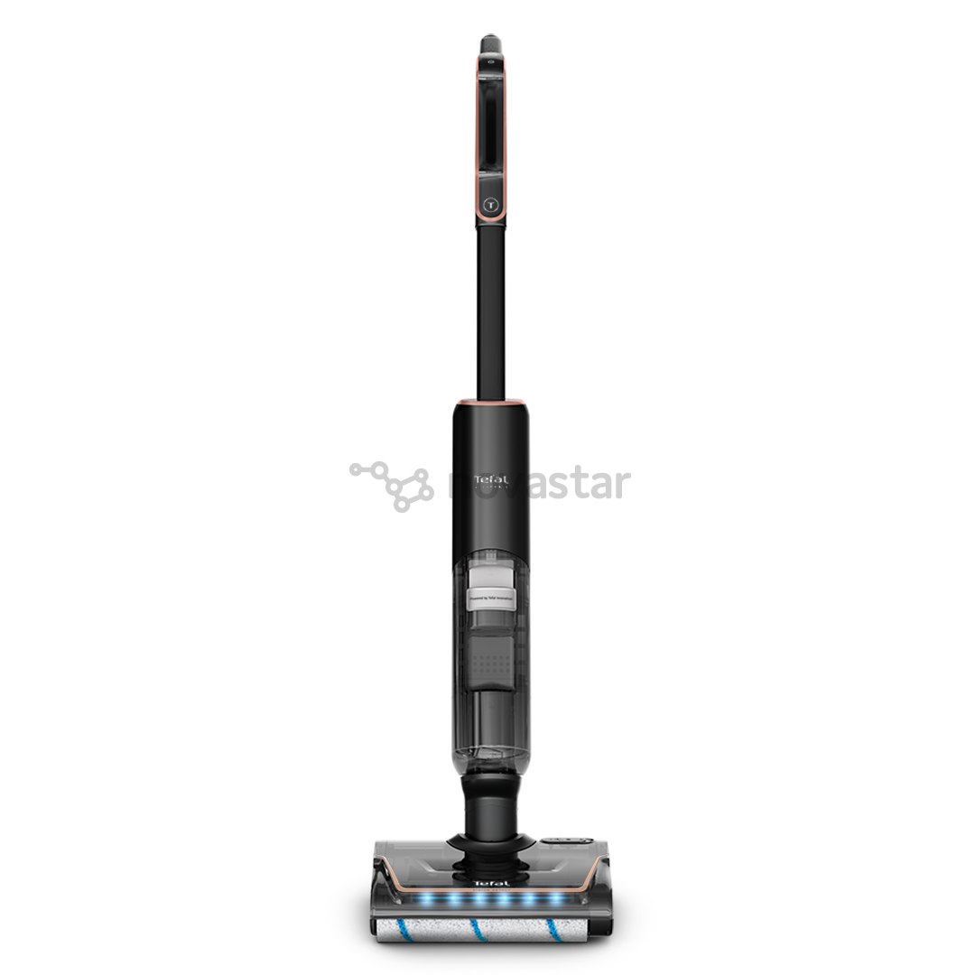 Tefal X-Clean 7, влажная уборка, черный/золотистый - Беспроводной пылесос для твердых полов