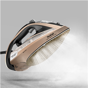 Tefal Ultimate Pure, 3200 Вт, черный/золотистый - Паровой утюг