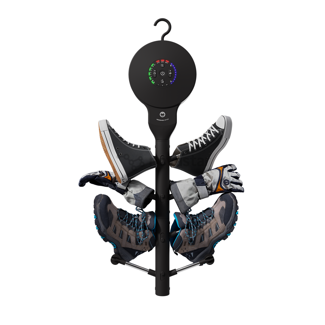 Hedgehog Hanger Ionic, black - Shoe dryer