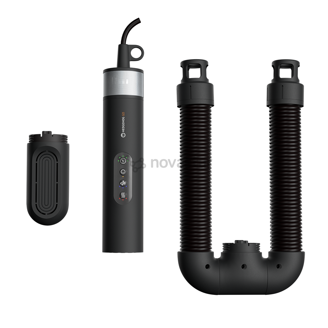 Hedgehog GO, black - Shoe dryer