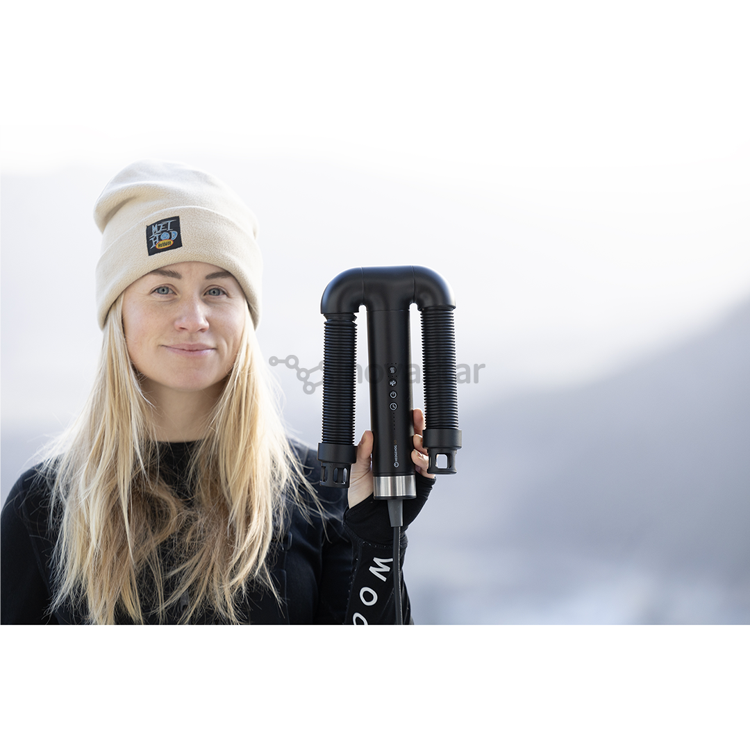 Hedgehog GO, black - Shoe dryer