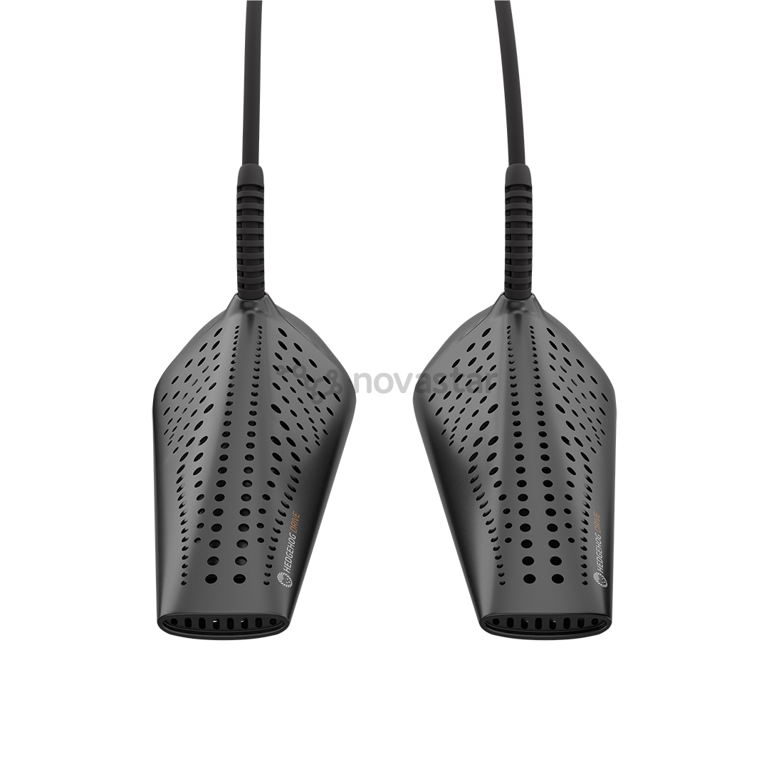 Hedgehog Drive, black - Shoe dryer