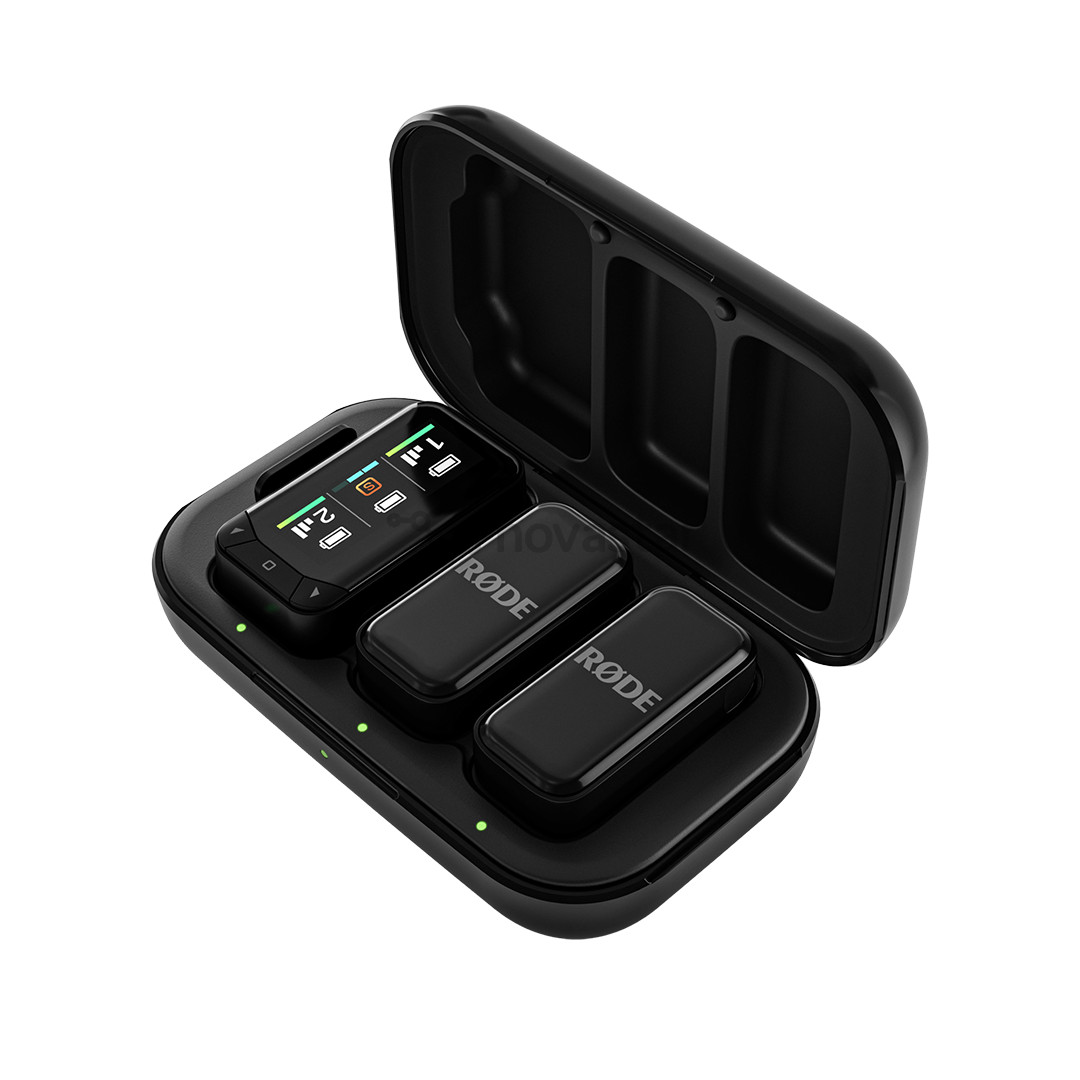 RODE Wireless Micro Camera Kit, USB-C, juodas - Belaidis mikrofonas